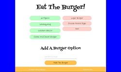 burger eater Screenshot